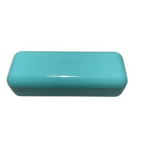 Tiffany & Co. Robbins Egg Blue Eye Glass Clam Shell Case Hard